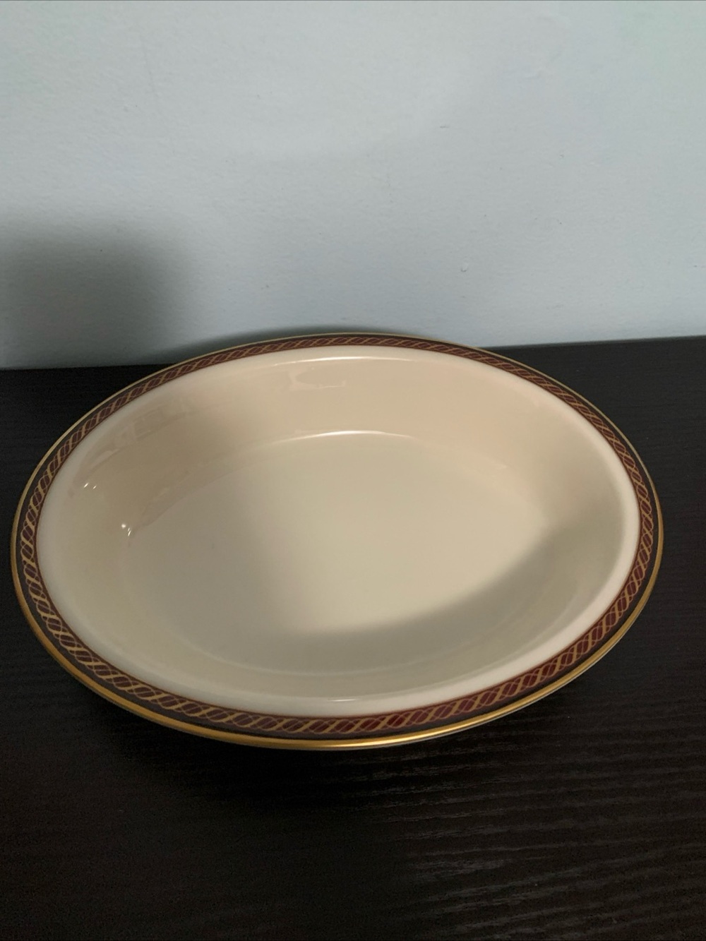 Lenox Oval Serving Dish Monroe Pattern - Picture 4 of 8
